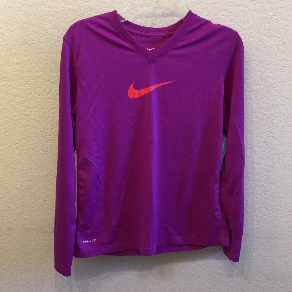 Nike girl’s long sleeve Dri-Fit shirt